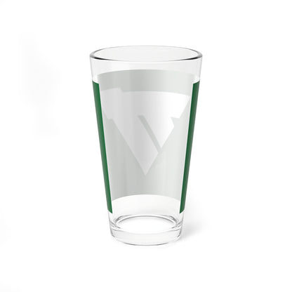 Flag of Ogata Akita (Japan) Pint Glass 16oz