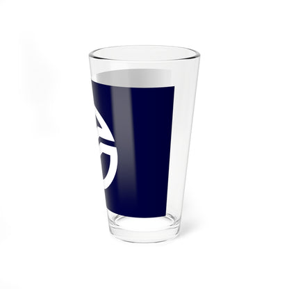 Flag of Kaifu Tokushima 1975-2006 (Japan) Pint Glass 16oz