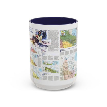 Canada - Prairie Provinces 2 (1995) (Map) Accent Coffee Mug