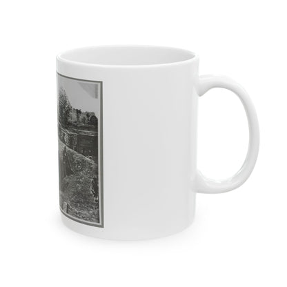 A Bomb-Proof In Front Of Atlanta, Ga. (U.S. Civil War) White Coffee Mug