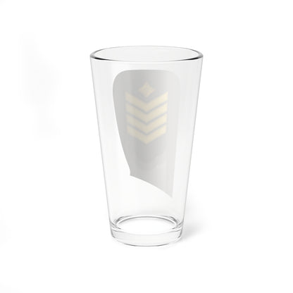 11 Lithuania Army MSG (Lithuania) (Military Rank) Pint Glass 16oz