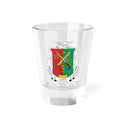 Coat of arms of Guinea 1984-1992 - Shot Glass 1.5oz