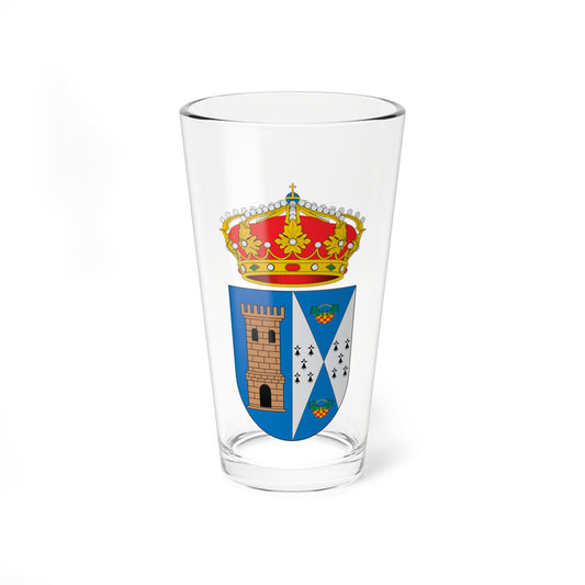 Escudo de Albaida de Aljarafe (Spain) (Coat of Arms) Pint Glass 16oz