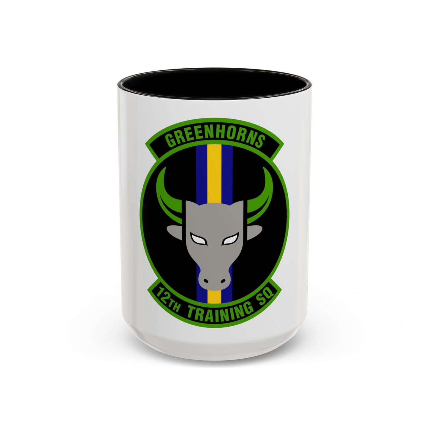 12 Training Sq AETC (U.S. Air Force) Accent Coffee Mug