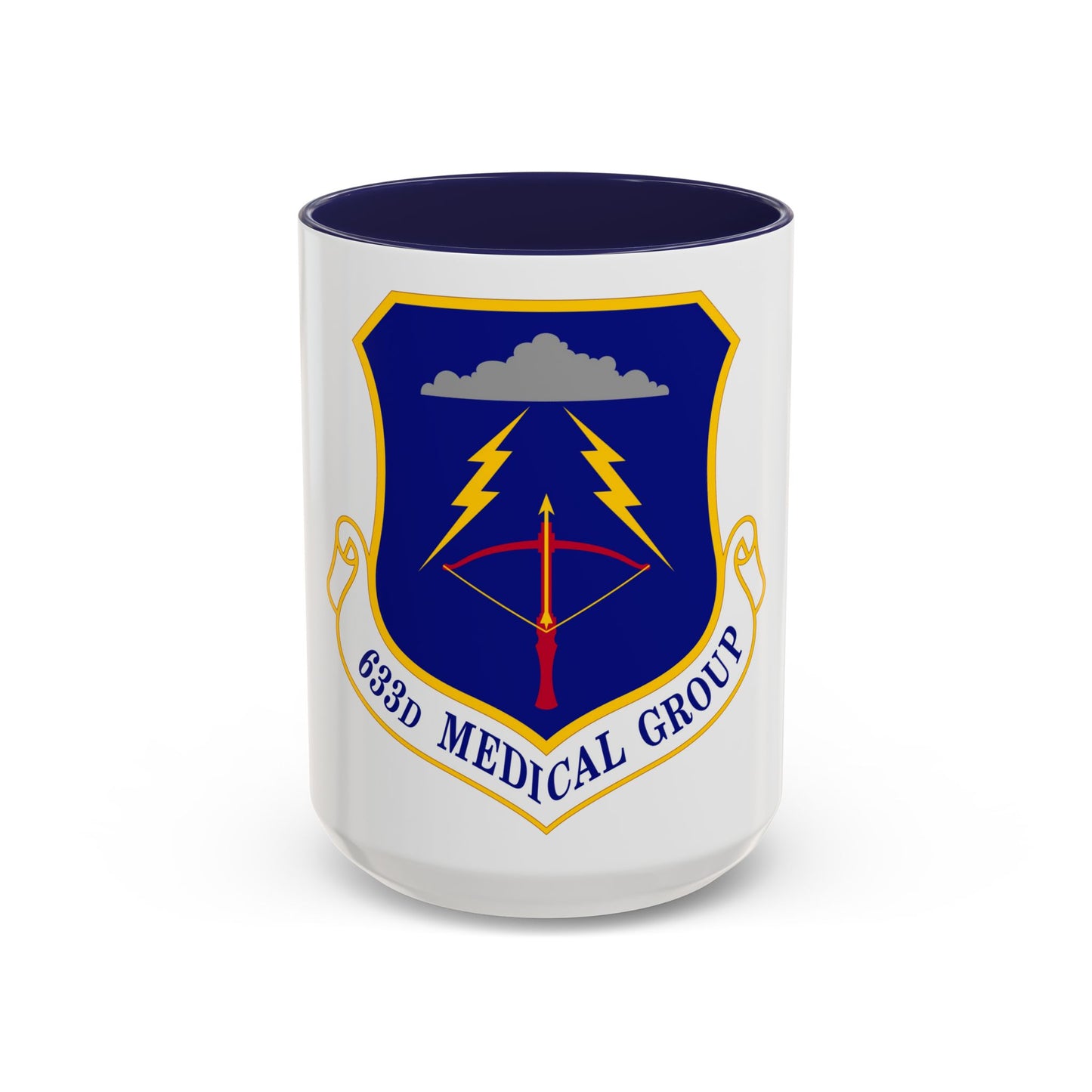 633 Medical Group ACC (U.S. Air Force) Accent Coffee Mug