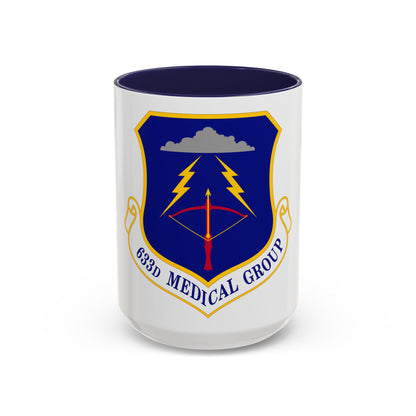 633 Medical Group ACC (U.S. Air Force) Accent Coffee Mug