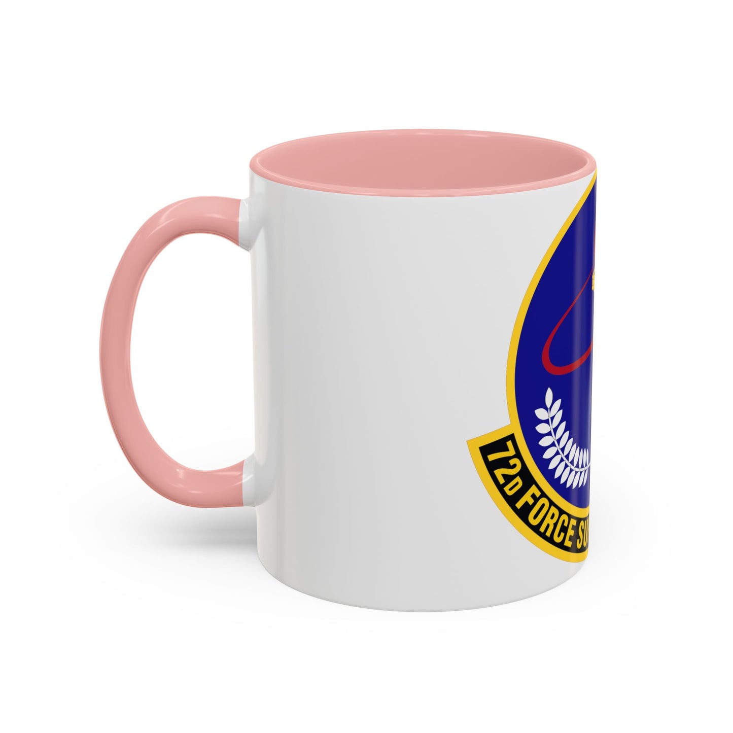 72d Force Support Squadron (U.S. Air Force) Accent Coffee Mug