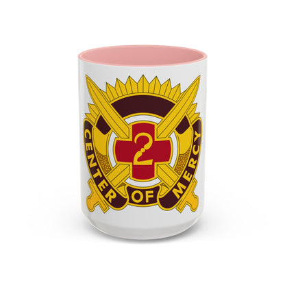 2 Medical Brigade 2 (U.S. Army) Accent Coffee Mug