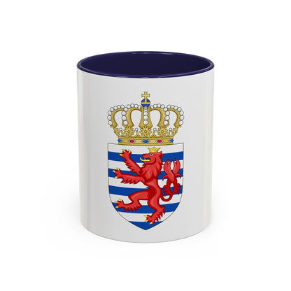 Lesser coat of arms of Luxembourg - Accent Coffee Mug