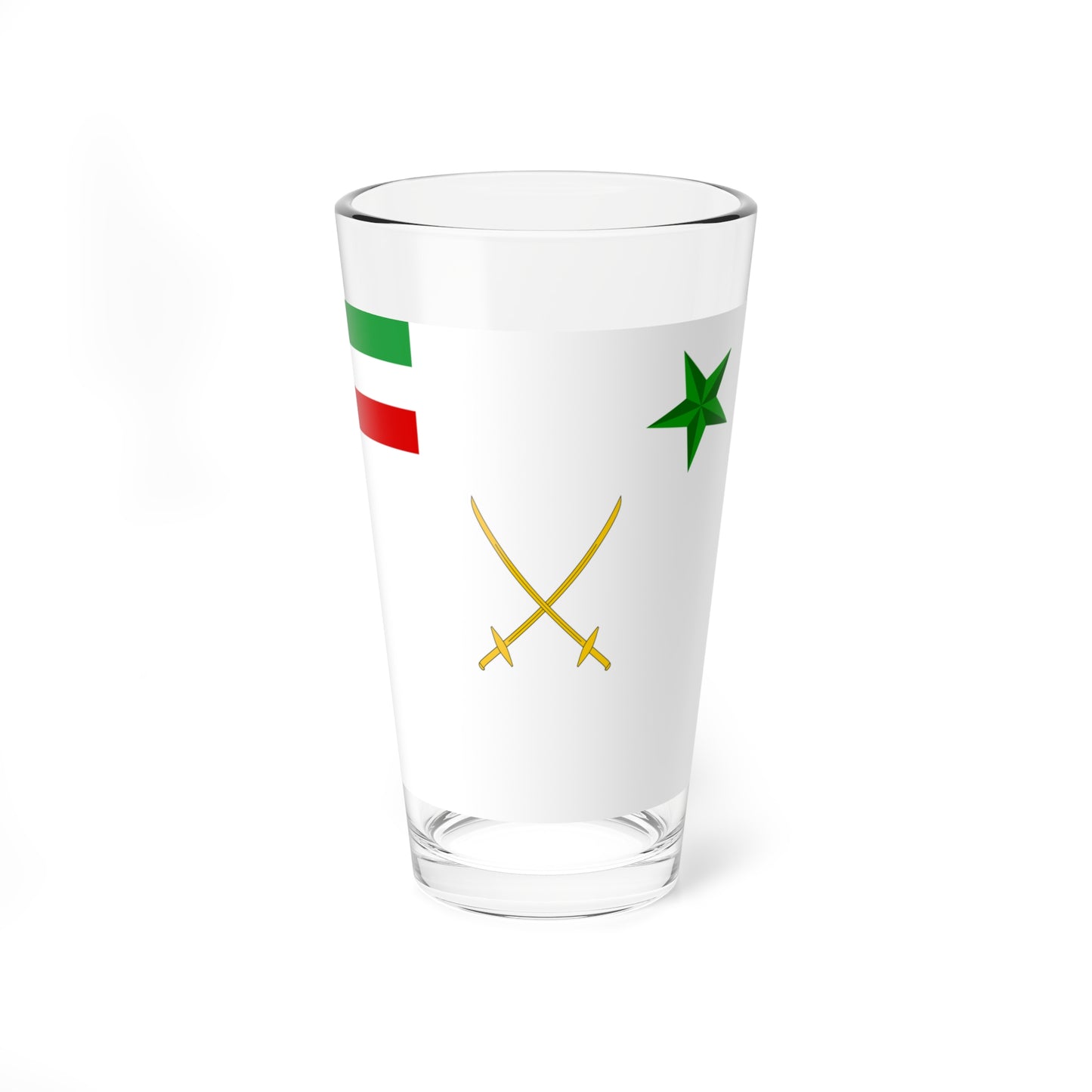 Flag of a Persian Brigade General (Iran) Pint Glass 16oz
