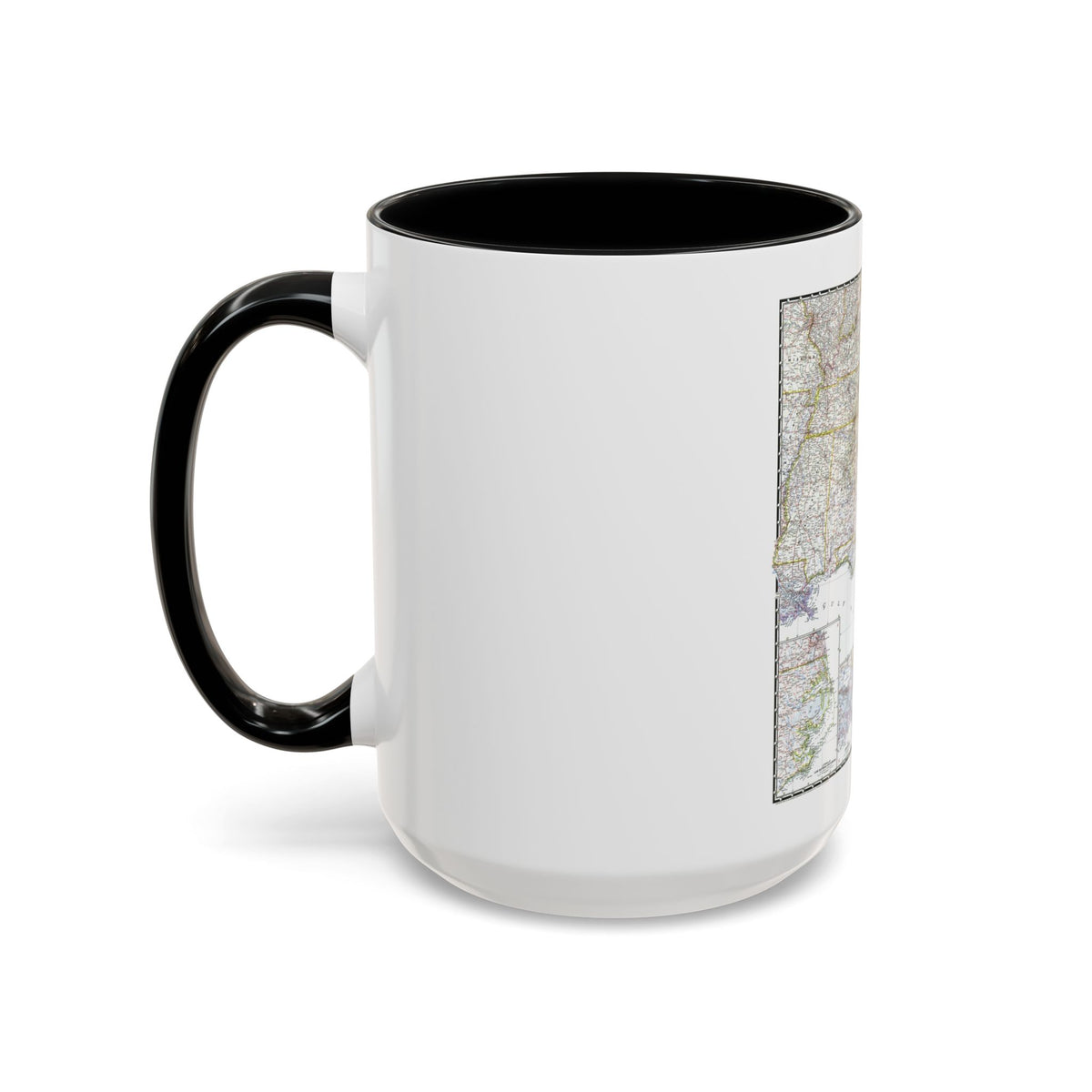 USA - Southeastern (1947) (Map) Accent Coffee Mug