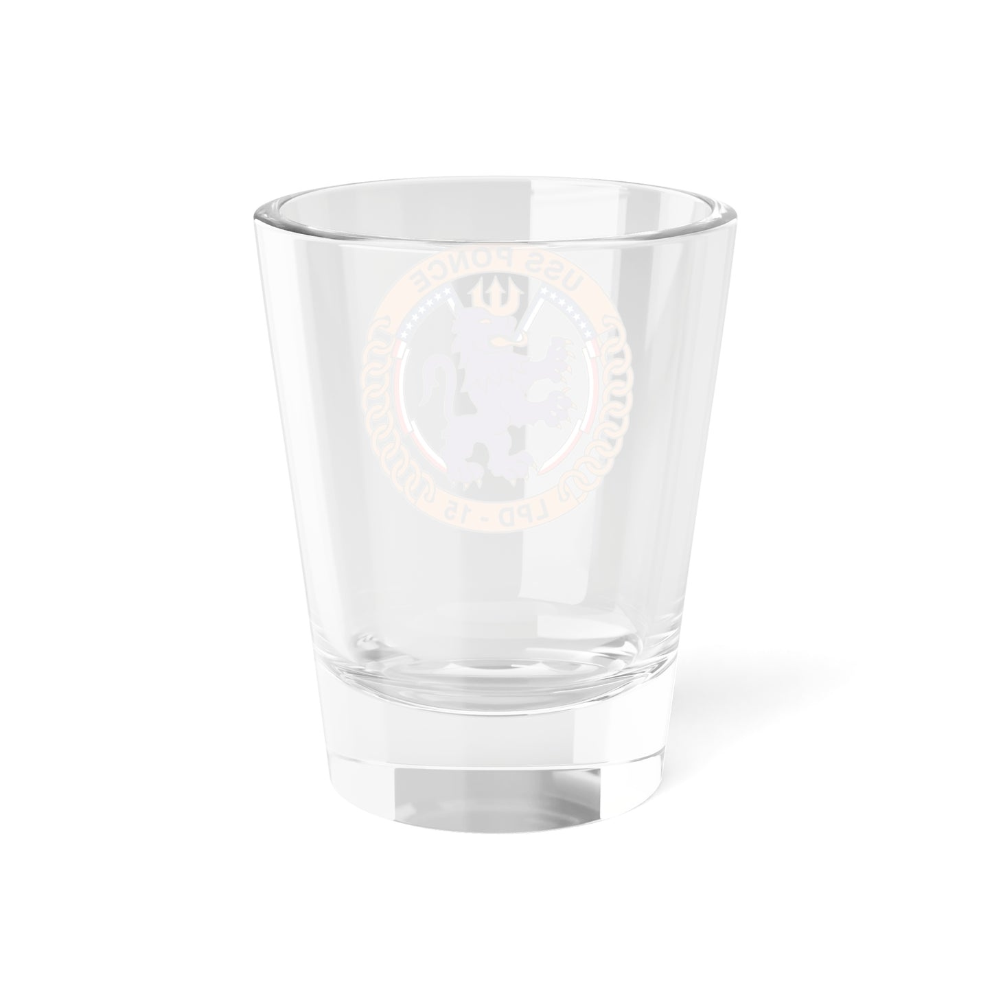 USS Ponce LPD 15 (U.S. Navy) Shot Glass 1.5oz