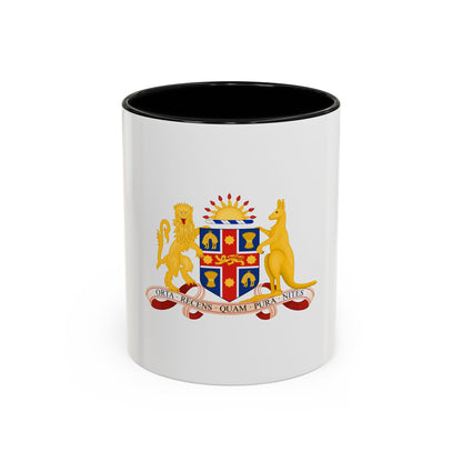 Coat of Arms of New South Wales - Accent Coffee Mug
