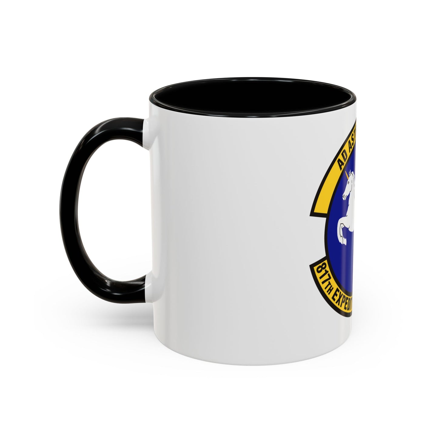 817th Expeditionary Airlift Squadron (U.S. Air Force) Accent Coffee Mug