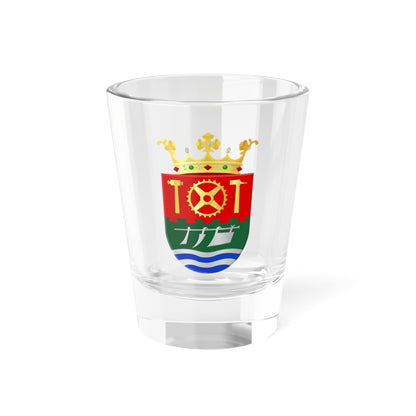 Hoogezand-Sappemeer wapen2 (Netherlands) (Coat of Arms) Shot Glass 1.5oz