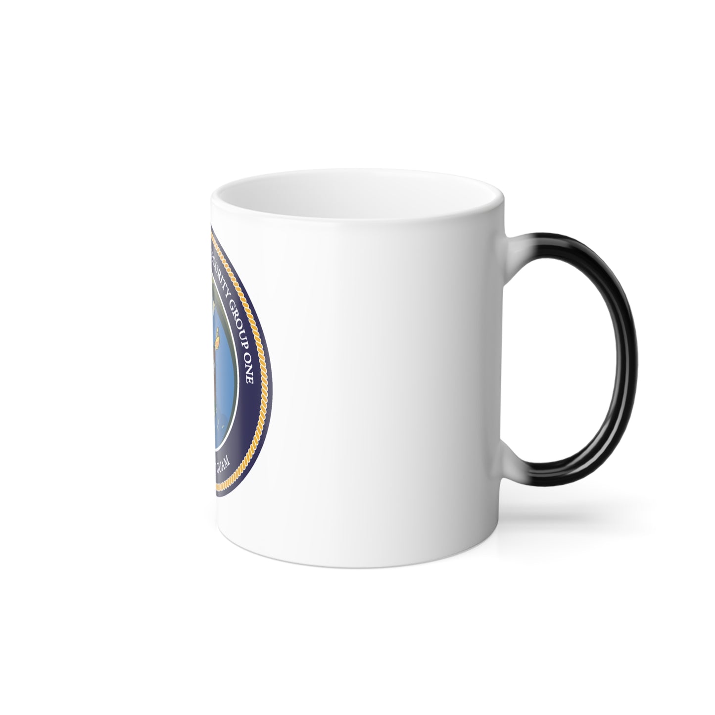 MESG 1 Det Guam Maritime Expeditionary Security Group One (U.S. Navy) Color Changing Mug 11oz