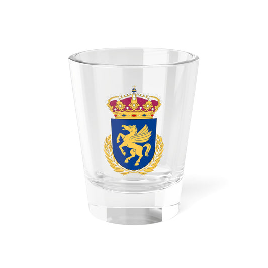 Helikopterstridsskolan vapen (Sweden) (Coat of Arms) Shot Glass 1.5oz