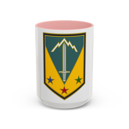 3 Maneuver Enhancement Brigade (U.S. Army) Accent Coffee Mug