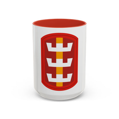 130th Engineer Brigade (U.S. Army) Accent Coffee Mug