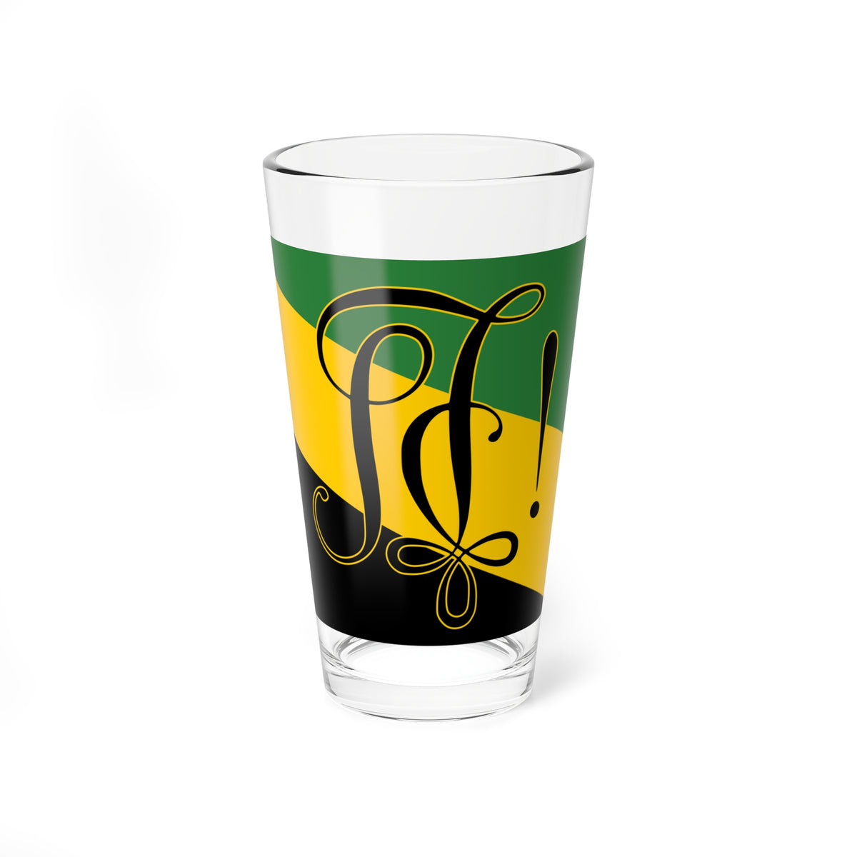 Fahne Schwizerhusli Basiliensis (Switzerland) Pint Glass 16oz