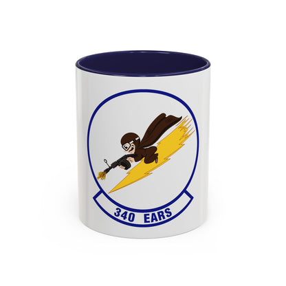 340th Expeditionary Air Refueling Squadron (U.S. Air Force) Accent Coffee Mug