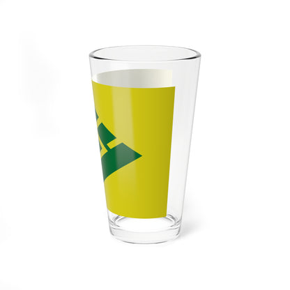 Flag of Kajikawa Niigata 1962-2005 (Japan) Pint Glass 16oz