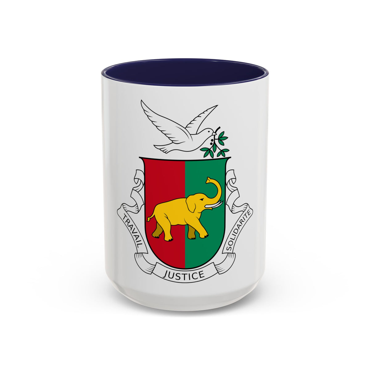 Coat of arms of Guinea 1958-1984 - Accent Coffee Mug