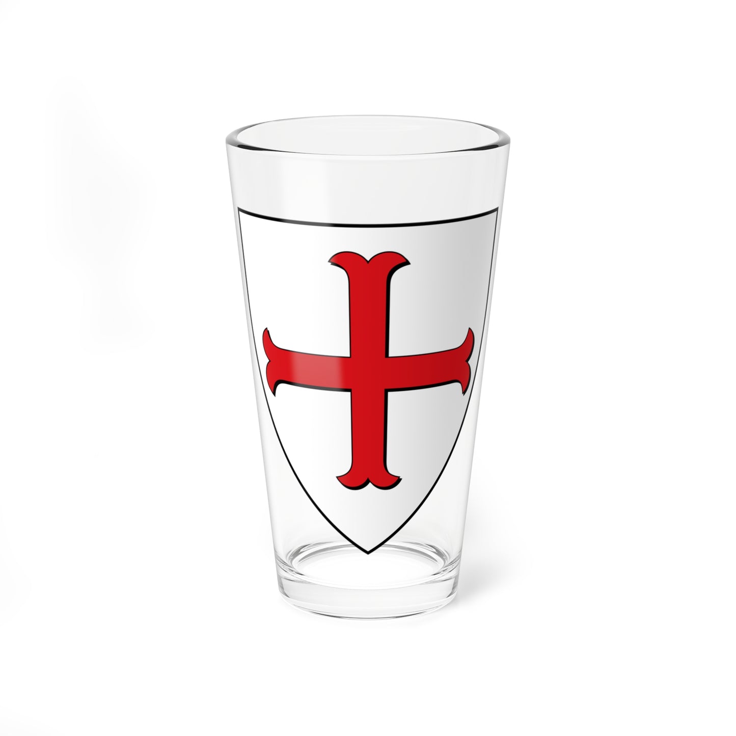 DEU Bad Pyrmont COA (Denmark) (Coat of Arms) Pint Glass 16oz