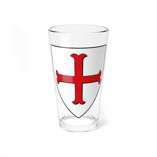 DEU Bad Pyrmont COA (Denmark) (Coat of Arms) Pint Glass 16oz