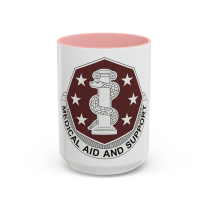 168 Medical Battalion (U.S. Army) Accent Coffee Mug