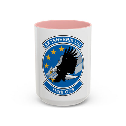 116th OSS (U.S. Air Force) Accent Coffee Mug