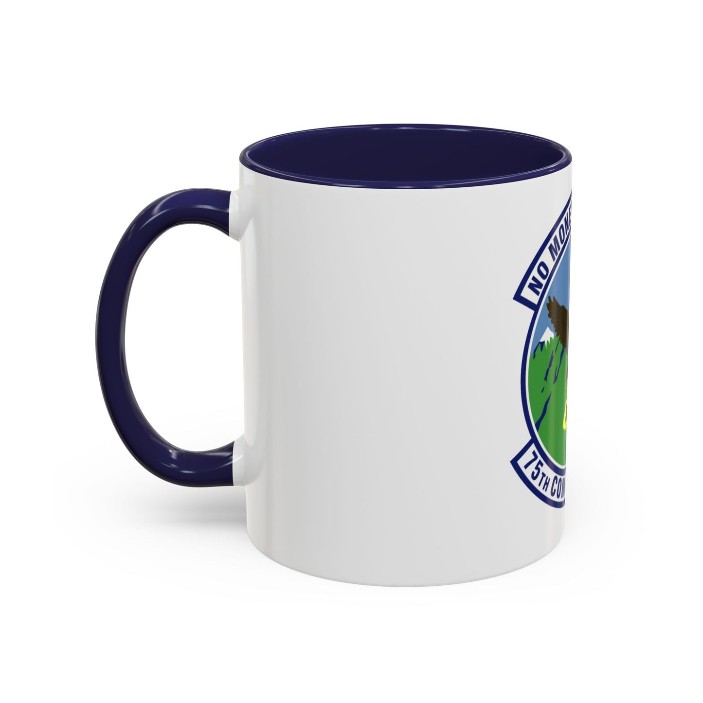 75th Comptroller Squadron (U.S. Air Force) Accent Coffee Mug