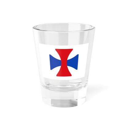 Walhain vlag (Belgium) Shot Glass 1.5oz
