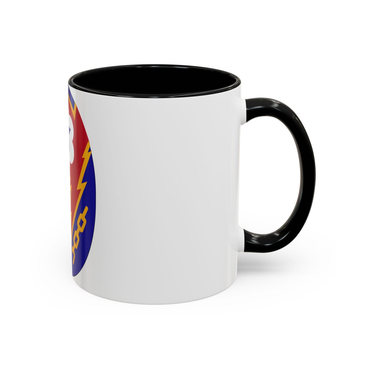 Communications Zone Personnel Europe (U.S. Army) Accent Coffee Mug