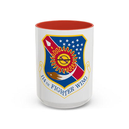 114th Fighter Wing (U.S. Air Force) Accent Coffee Mug