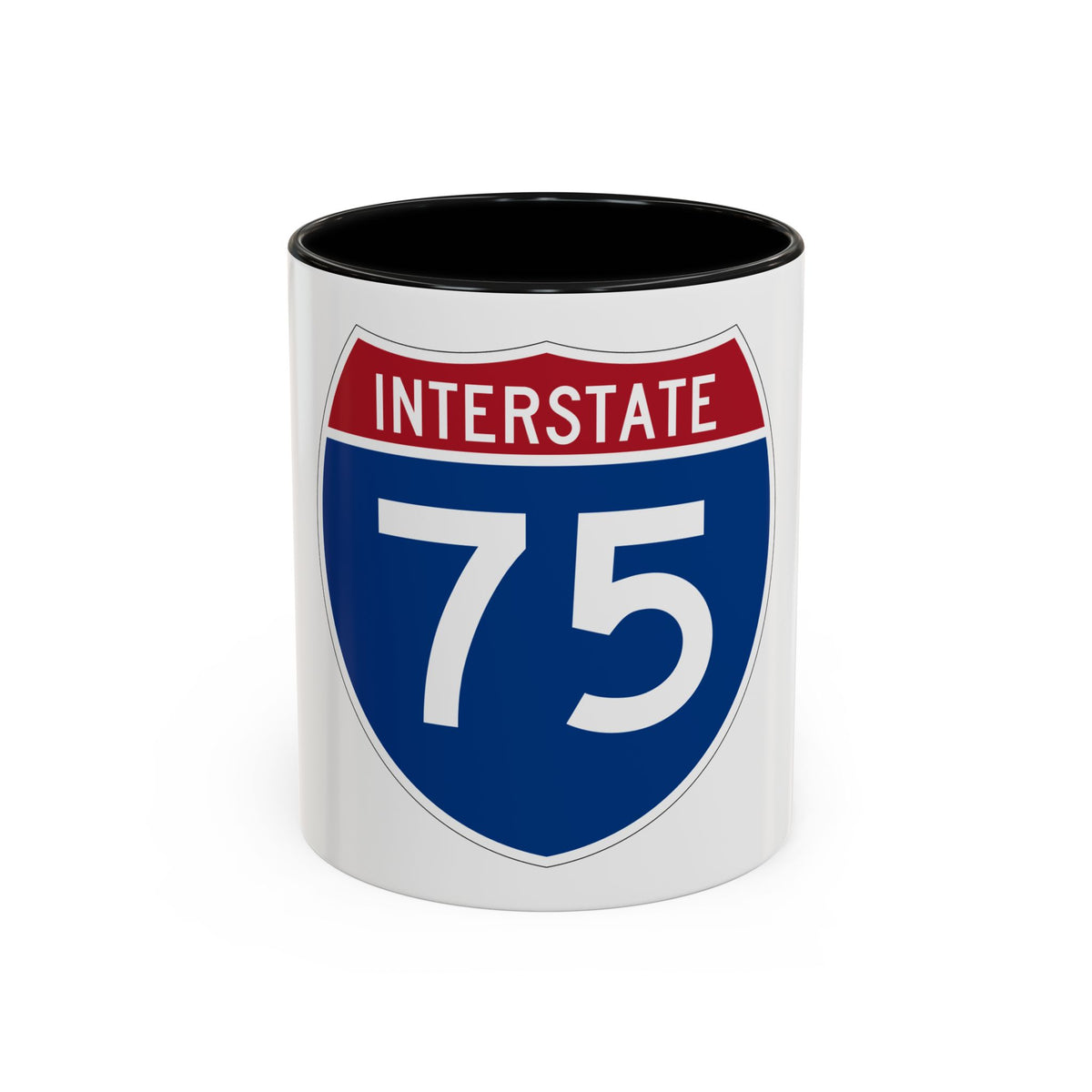 Interstate 75 (U.S. Highways) Accent Coffee Mug