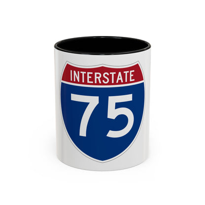 Interstate 75 (U.S. Highways) Accent Coffee Mug