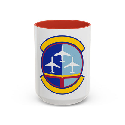 437 Operations Support Squadron AMC (U.S. Air Force) Accent Coffee Mug