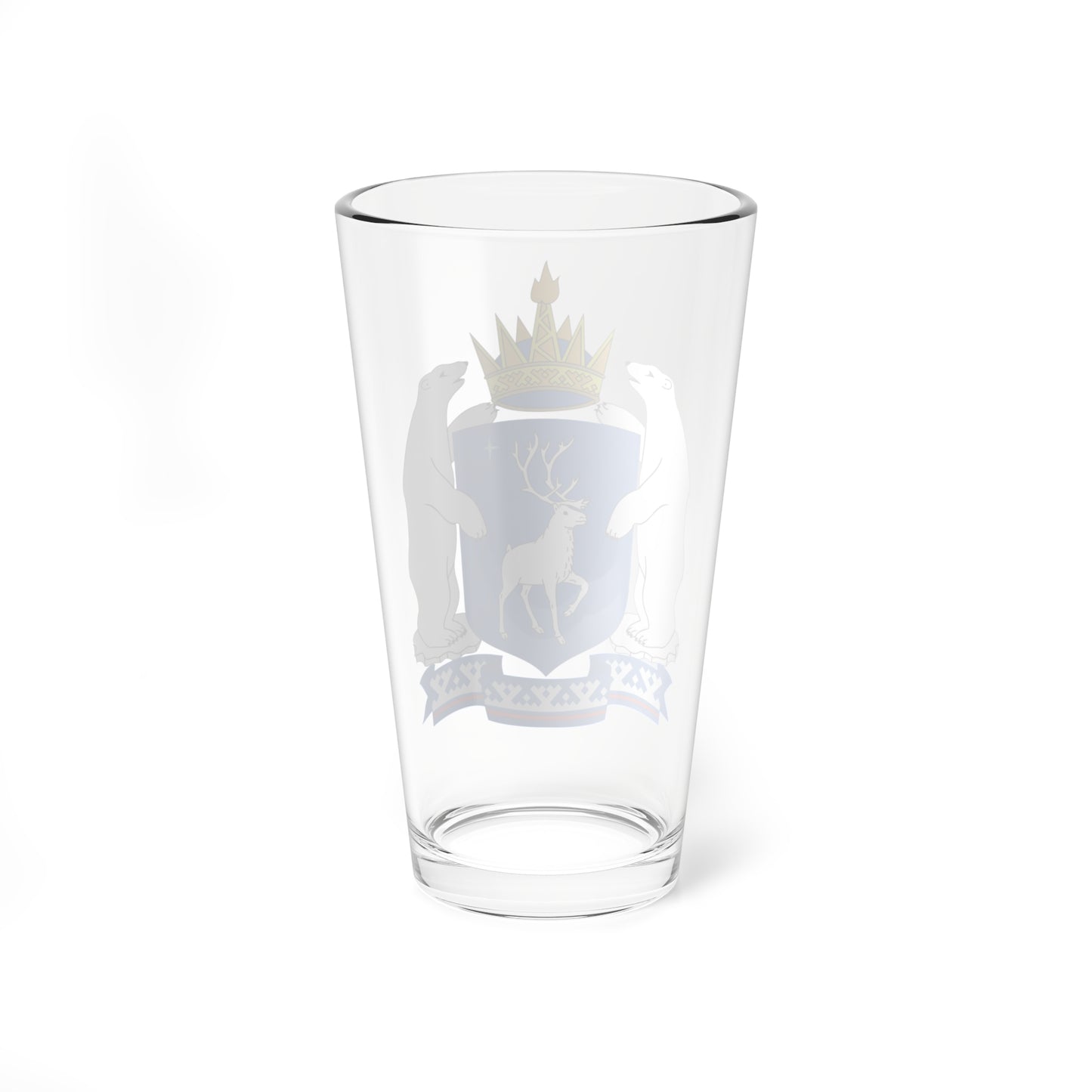 Coat of Arms of Yamal Nenetsia (Russia) (Coat of Arms) Pint Glass 16oz