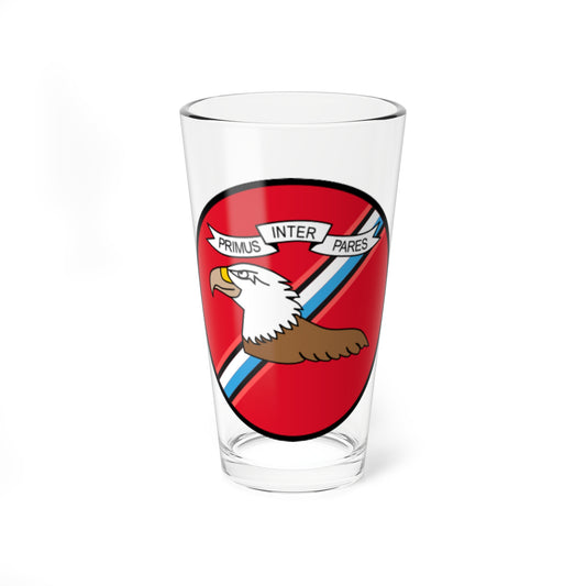 Emblem for the 1-II-LG (Denmark) (Coat of Arms) Pint Glass 16oz