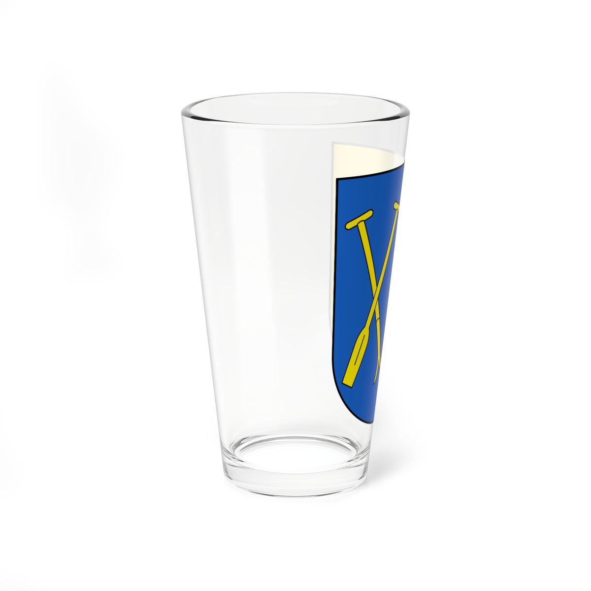 Rüdlingen-blazon (Switzerland) (Coat of Arms) Pint Glass 16oz