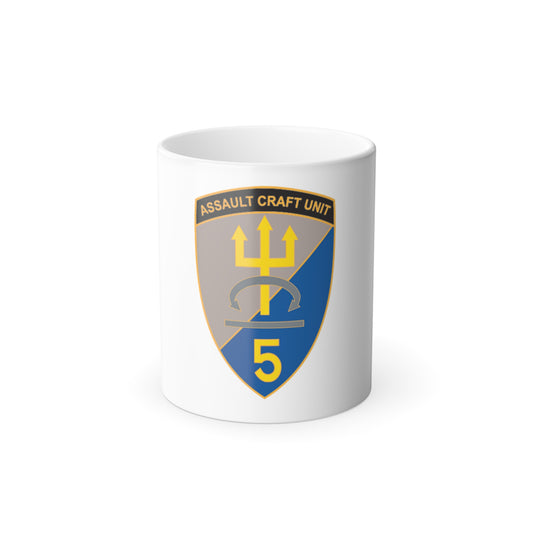 ACU 5 Assault Craft Unit Five (U.S. Navy) Color Changing Mug 11oz