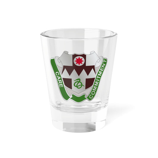 Verre à liqueur du bataillon médical 423 (armée américaine) 1,5 oz