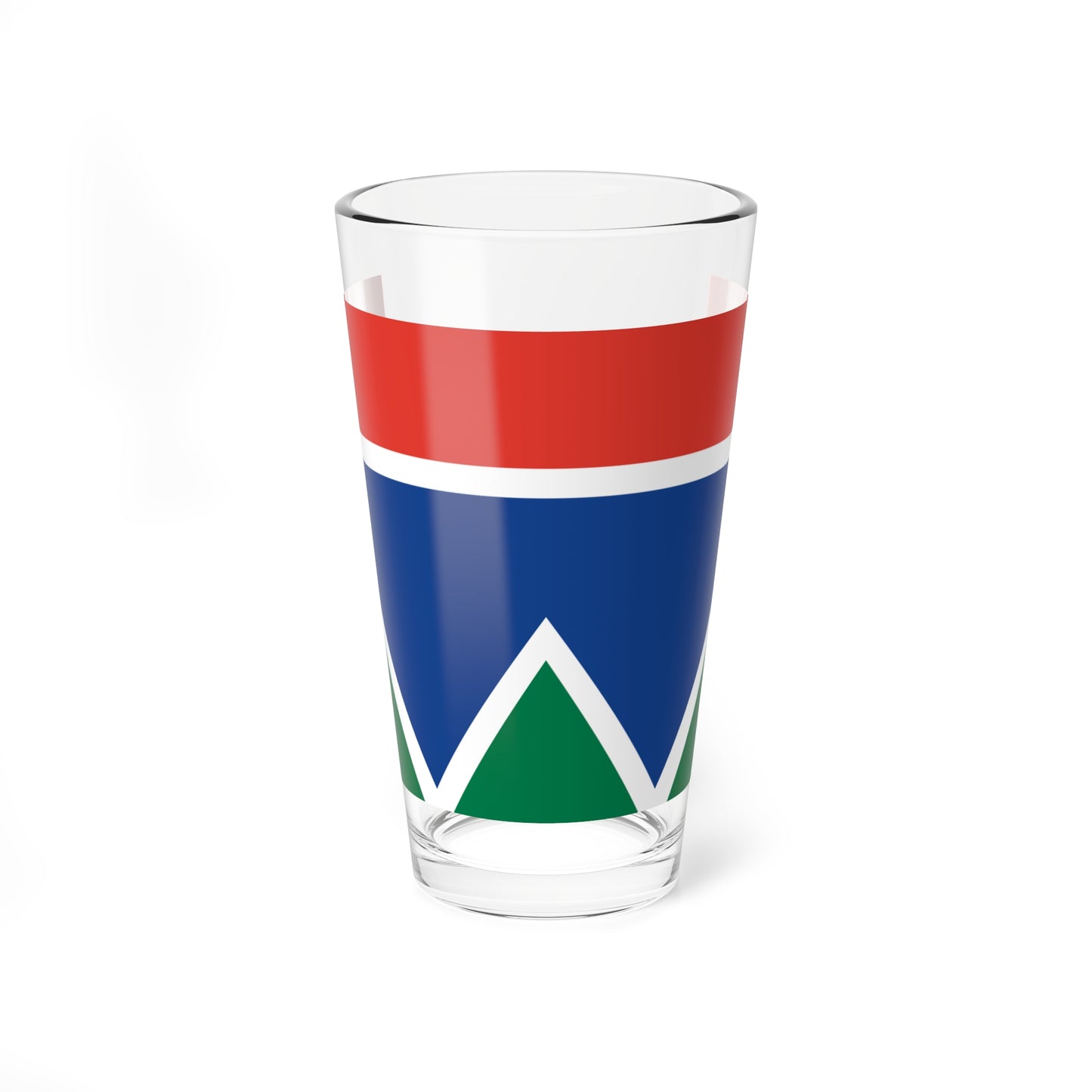 South Africa Flag Proposals 1993 Shortlist No.2 (South Africa) Pint Glass 16oz
