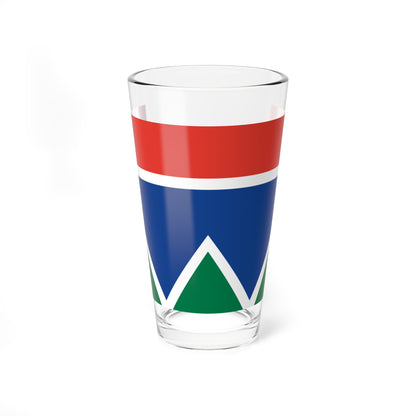 South Africa Flag Proposals 1993 Shortlist No.2 (South Africa) Pint Glass 16oz