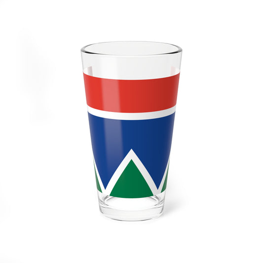 South Africa Flag Proposals 1993 Shortlist No.2 (South Africa) Pint Glass 16oz