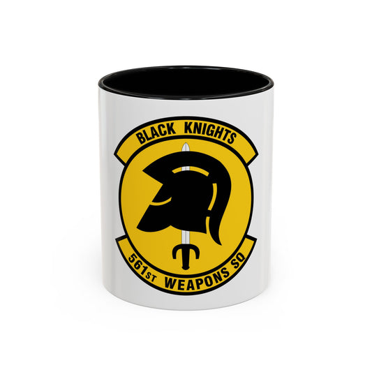 561 Weapons Squadron ACC (U.S. Air Force) Accent Coffee Mug