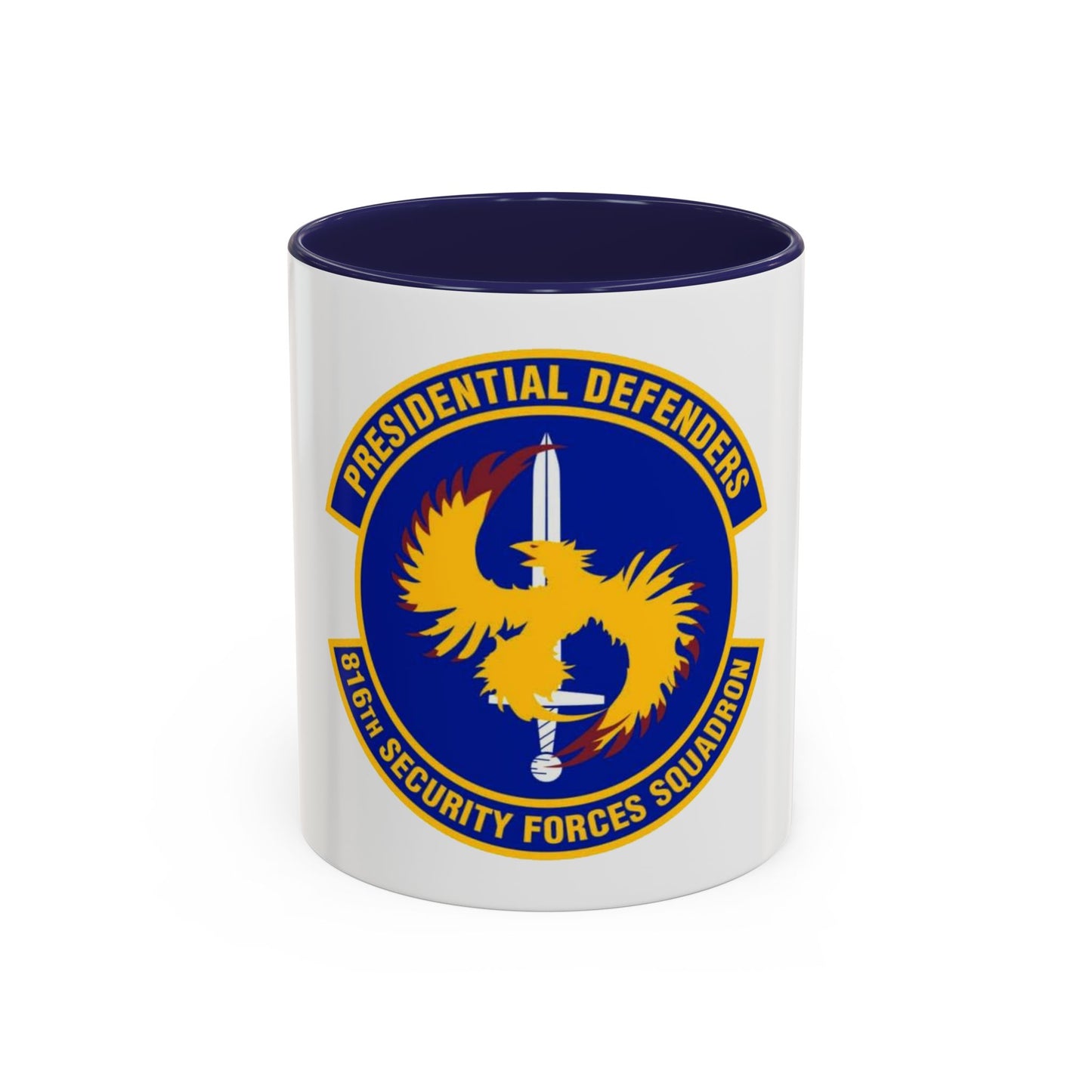 816th Security Forces Squadron (U.S. Air Force) Accent Coffee Mug