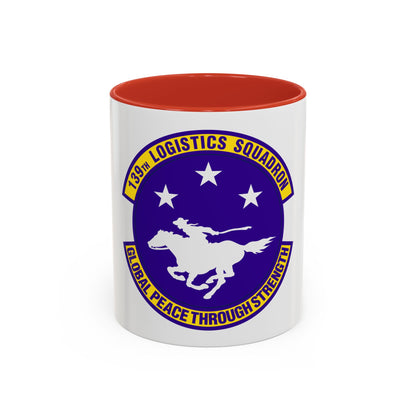 139th Logistics Squadron (U.S. Air Force) Accent Coffee Mug