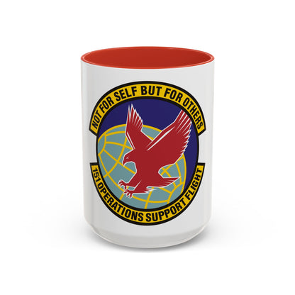 151st Operations Support Flight (U.S. Air Force) Accent Coffee Mug